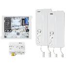 Kit base impianto audio, Alpha, 2 citofoni Mìro cornetta, sistema 2voice product photo