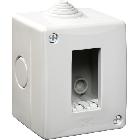 Contenitore, 2 moduli, Grigio RAL 7035, IP40, Nea product photo