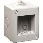 Contenitore, 3 moduli, Grigio RAL 7035, IP40, Nea product photo