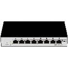 Switch PoE layer2 managed, iPerTAlk, per apparati videocitofonici della linea iPerTAlk, a 8 porte product photo
