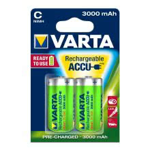 PILA RICARICABILE 1,2V 3000 MAH (1/2 TORCIA) BL2 BATTERIA product photo