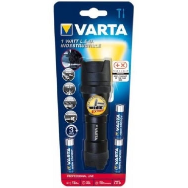 Torcia 1W LED INDESTRUCTIBLE 3AAA (INCLUSA) product photo Photo 01 3XL