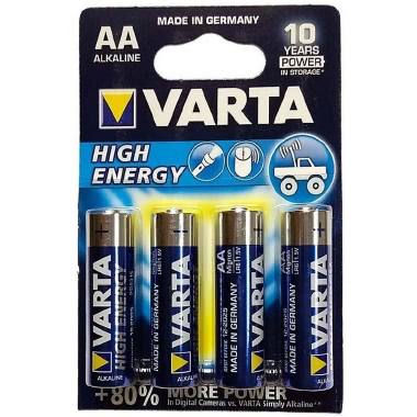 PILA HIGH ENERGY 1,5V (STILO) BL4 BATTERIA product photo Photo 01 3XL