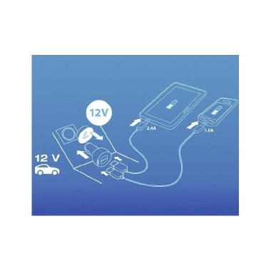 CARICABATTERIE CAR POWER CHARGER CARICATORI product photo Photo 02 3XL