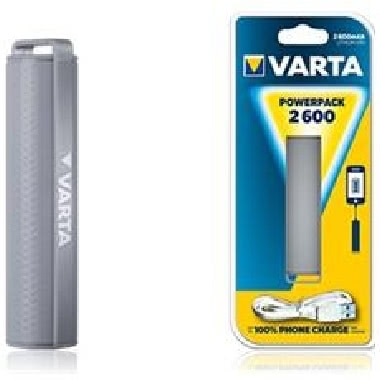 CARICABATTERIE POWERPACK 2600 MAH GRIGIO CHARGER CARICATORI product photo Photo 02 3XL