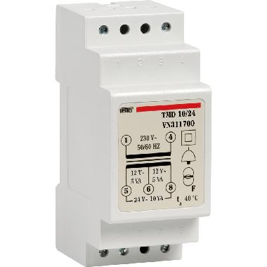 TMD 10/24 TRASF. 10VA DIS.230/0-12-24VAC product photo Photo 01 3XL