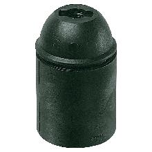 Portalampada E27 cpfil cm/lisc. nero product photo