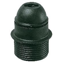 Portalampada E27 cpfil cm/pfil. nero product photo
