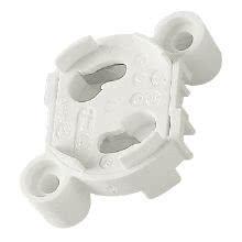 Portastarter 2A 250V+cont.ottone bianco product photo