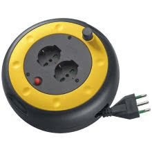 Avvolgicavo 16A 2 uscite universali 5m product photo