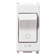 Vimar Plana 14404.10 Interruttore MT 1P C10 120-230V bianco product photo