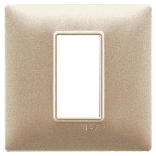 Vimar Plana 14641.22 Placca 1M champagne opaco product photo