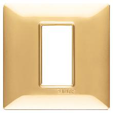 Vimar Plana 14641.24 Placca 1M oro lucido product photo