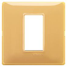 Vimar Plana 14641.43 Placca 1M Reflex ambra product photo
