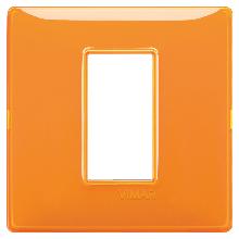 Vimar Plana 14641.48 Placca 1M Reflex arancio product photo