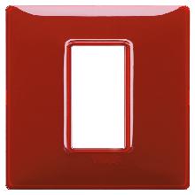 Vimar Plana 14641.51 Placca 1M Reflex rubino product photo