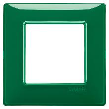 Vimar Plana 14642.47 Placca 2M Reflex smeraldo product photo