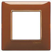 Vimar Plana 14642.49 Placca 2M Reflex tabacco product photo