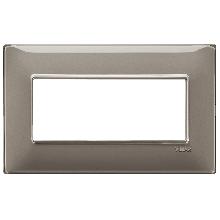 Vimar Plana 14649.40 Placca 5M BS Reflex cenere product photo