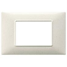 Vimar Plana 14653.06 Placca 3M bianco granito product photo