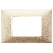 Vimar Plana 14653.22 Placca 3M champagne opaco product photo