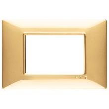Vimar Plana 14653.24 Placca 3M oro lucido product photo