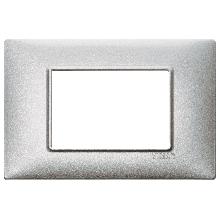 Vimar Plana 14653.27 Placca 3M tecnopolimero Silver product photo