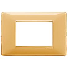 Vimar Plana 14653.43 Placca 3M Reflex ambra product photo