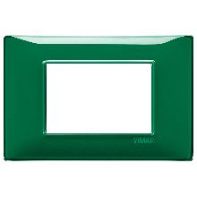 Vimar Plana 14653.47 Placca 3M Reflex smeraldo product photo