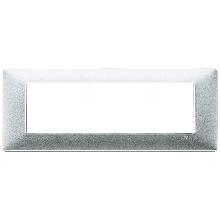 Vimar Plana 14657.20 Placca 7M argento opaco product photo