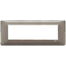 Vimar Plana 14657.40 Placca 7M Reflex cenere product photo