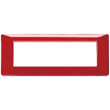 Vimar Plana 14657.51 Placca 7M Reflex rubino product photo