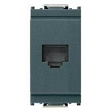 Vimar 16335 Idea Presa RJ11 6/4 grigio product photo