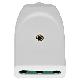 Presa 2P+T 16A P17 assiale bianco product photo Photo 01 2XS
