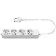 Presa multipla 4 universale+cavo bianco product photo Photo 01 2XS