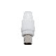 Connettore TV-RD-SAT femmina ass. bianco product photo Photo 01 2XS