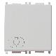 Vimar Plana 14008.2.L.SL Pulsante 1P NO 10A luce 2M Silver product photo Photo 01 2XS