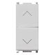 Vimar Plana 14060.SL Commutatore 2P 10AX a due tasti Silver product photo Photo 01 2XS