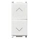 Vimar Plana 14060 Commutatore 2P 10AX a due tasti bianco product photo Photo 01 2XS