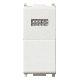 Vimar Plana 14068.B Pulsante 1P NO 10A + spia bianca bianco product photo Photo 01 2XS