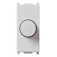 Dimmer 230V 100-500W push-push Silver product photo Photo 01 2XS