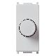 Vimar Plana 14153.SL Dimmer 230V 100-500W push-push Silver product photo Photo 01 2XS