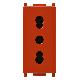 Vimar Plana 14203.R Presa 2P+T 16A P17/11 rosso product photo Photo 01 2XS