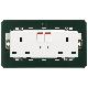 Vimar Plana 14222 2 prese 2P+T 13A inglese interr. bianco product photo Photo 01 2XS