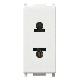 Vimar Plana 14233 Presa 2P 16A USA+EU &oslash;4,8mm bianco product photo Photo 01 2XS