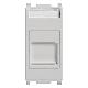 Vimar Plana 14322.SL Presa RJ11 6/4 con portello Silver product photo Photo 01 2XS