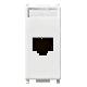 Vimar Plana 14338.8 Presa RJ45 Netsafe Cat5e UTP bianco product photo Photo 01 2XS