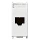 Vimar Plana 14339.13 Presa RJ45 Netsafe Cat6 UTP bianco product photo Photo 01 2XS