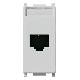 Vimar Plana 14339.14.SL Presa RJ45 Netsafe Cat6 FTP Silver product photo Photo 01 2XS