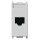 Vimar Plana 14339.16.SL Presa RJ45 Netsafe Cat6A FTP Silver product photo Photo 01 2XS